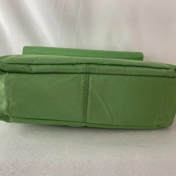 TUMI Green Nylon Messenger Bag Messenger Bags